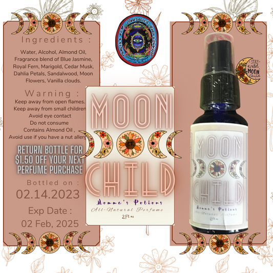 Moon Child Perfume - Premium  from Momma Done Gone Crafty- Just $18.00! Shop now at Momma Done Gone Crafty
