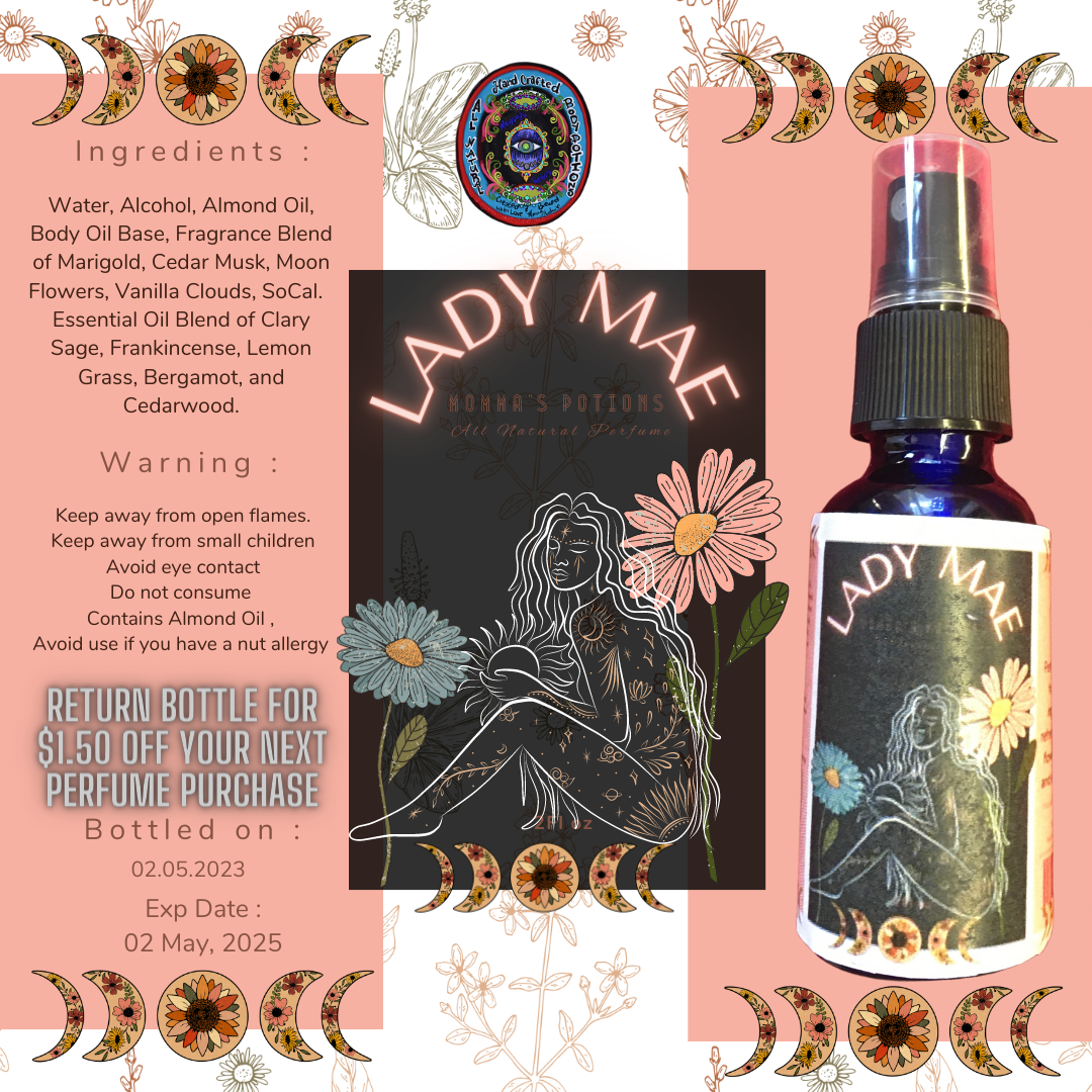 Lady Mae Perfume - Premium  from Momma Done Gone Crafty- Just $18.00! Shop now at Momma Done Gone Crafty