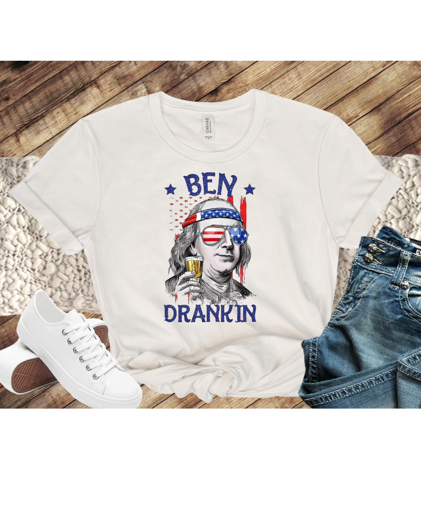 Ben Drankin - Premium Sublimation from Momma Done Gone Crafty- Just $25.00! Shop now at Momma Done Gone Crafty