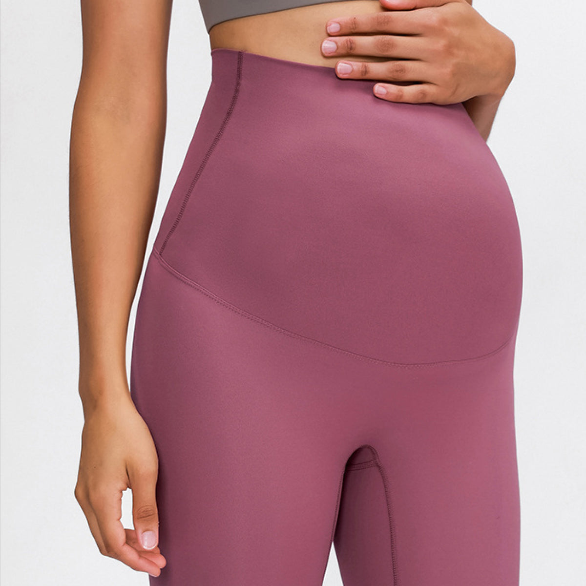 Maternity Yoga Pants - Premium  from Momma Done Gone Crafty- Just $52.99! Shop now at Momma Done Gone Crafty