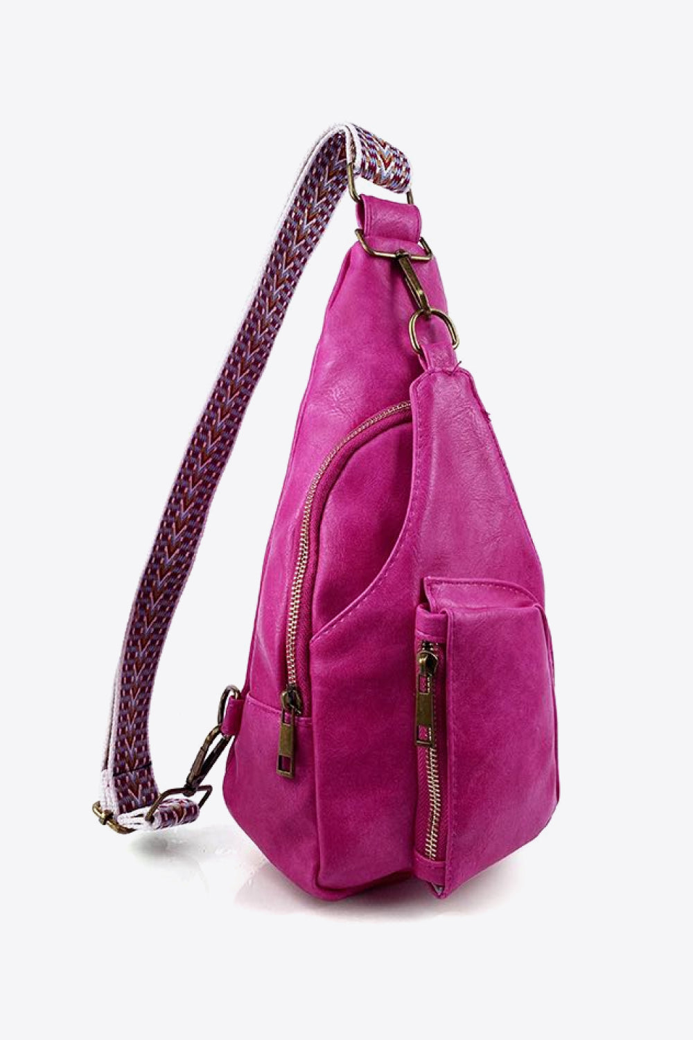 All The Feels PU Leather Sling Bag - Premium  from Momma Done Gone Crafty- Just $46.99! Shop now at Momma Done Gone Crafty